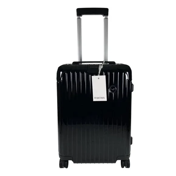 RIMOWA x Lufthansa Limited Edition Essential Cabin Carry On Gloss Black 36L NEW - Picture 1 of 15